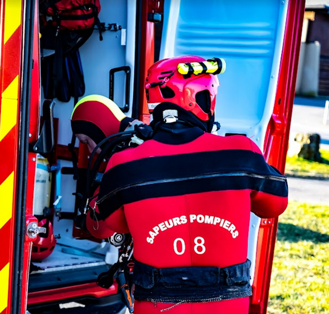 Plongeurs pompiers