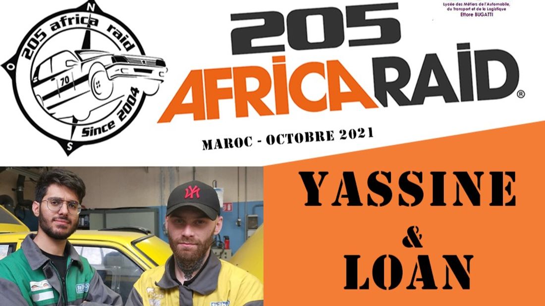 205 Africa Raid avec Greta Sud-Alsace et Radio ECN