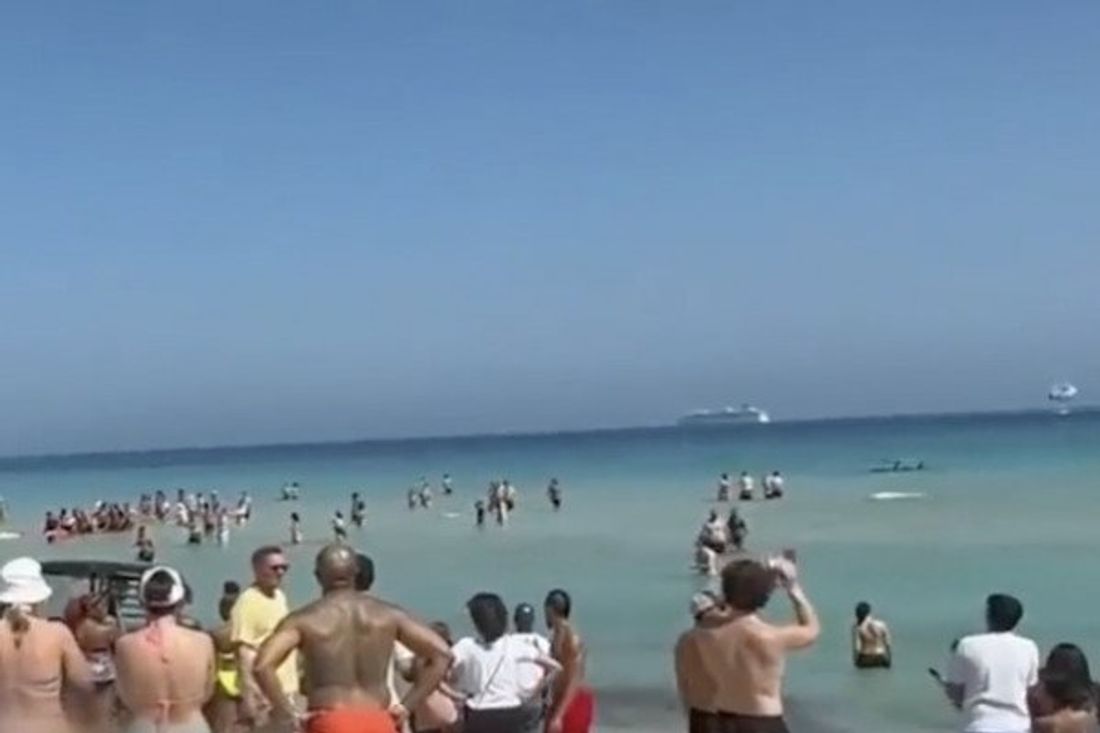 Hélico crash miami plage