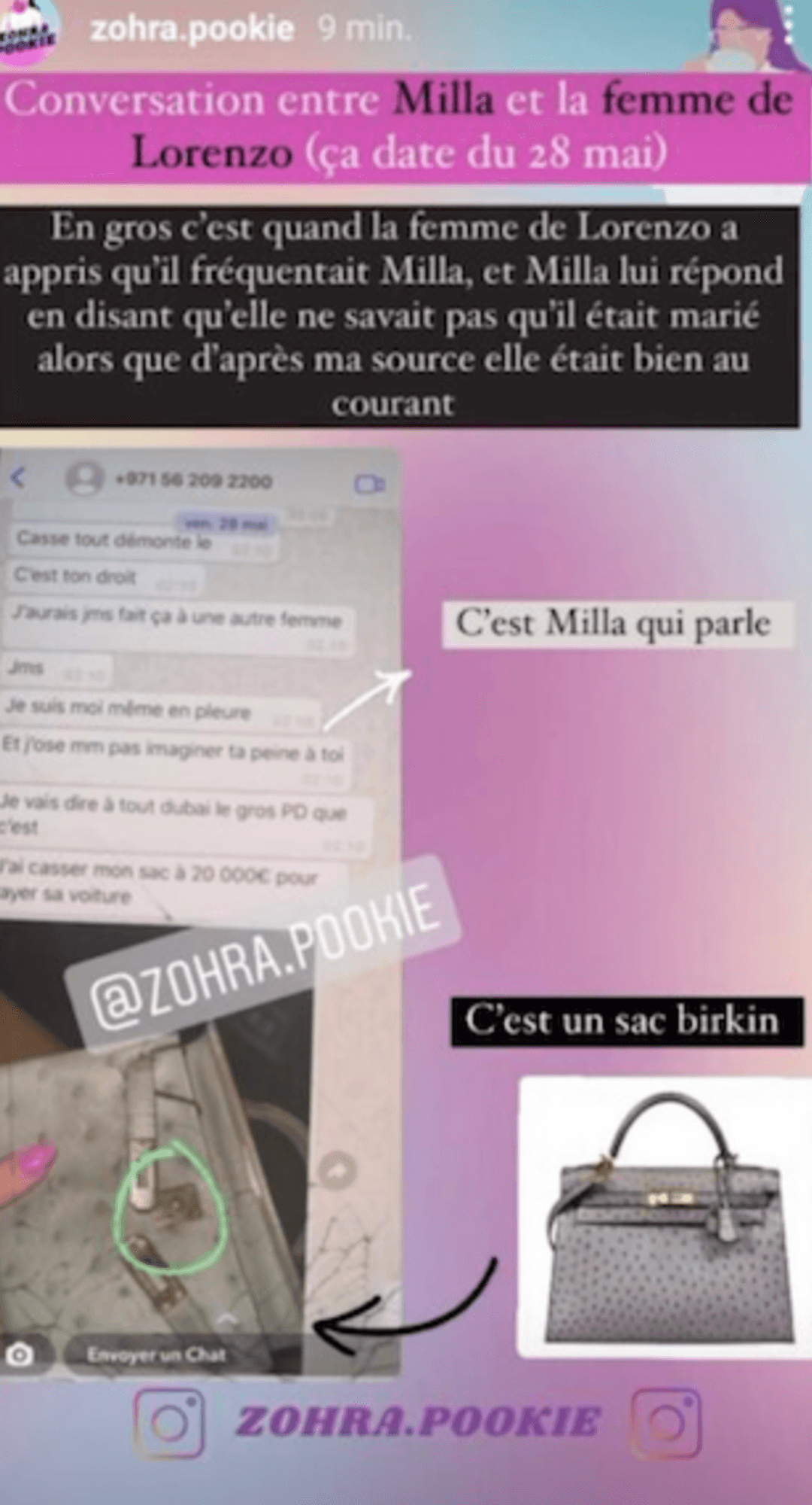 Milla Jasmine Objectif Reste Du Monde Maitresse Et Enceinte D Un Homme Marie Les Internautes En Sont Surs