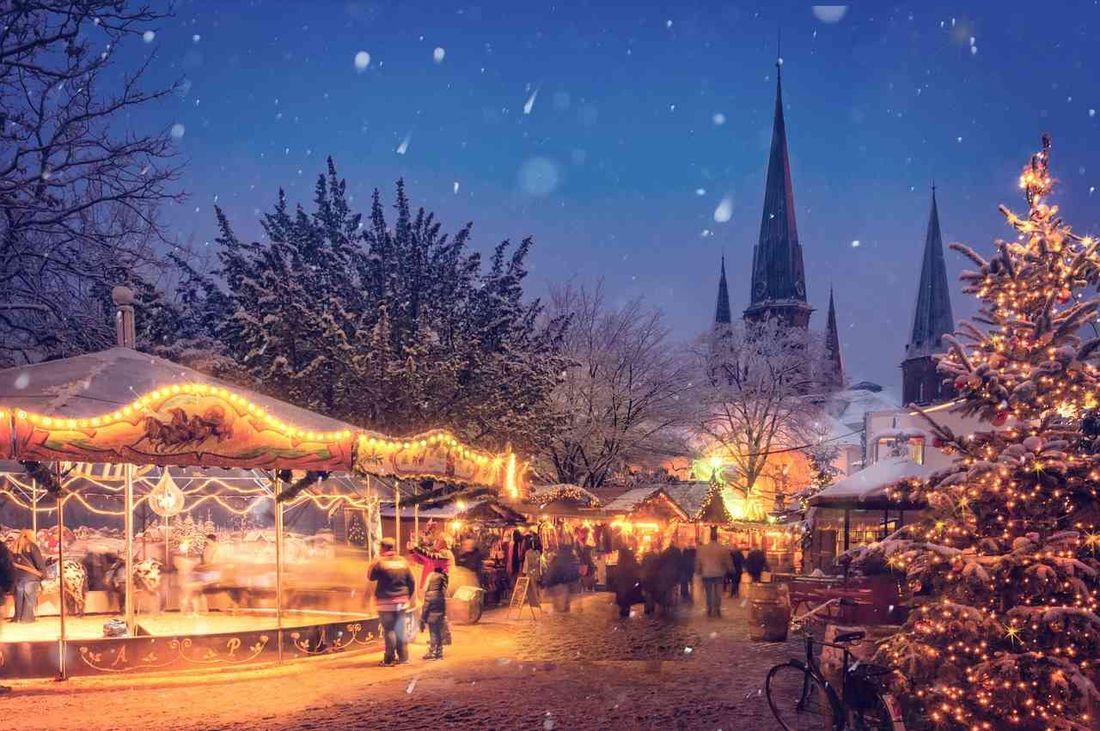 Marché de Noel.