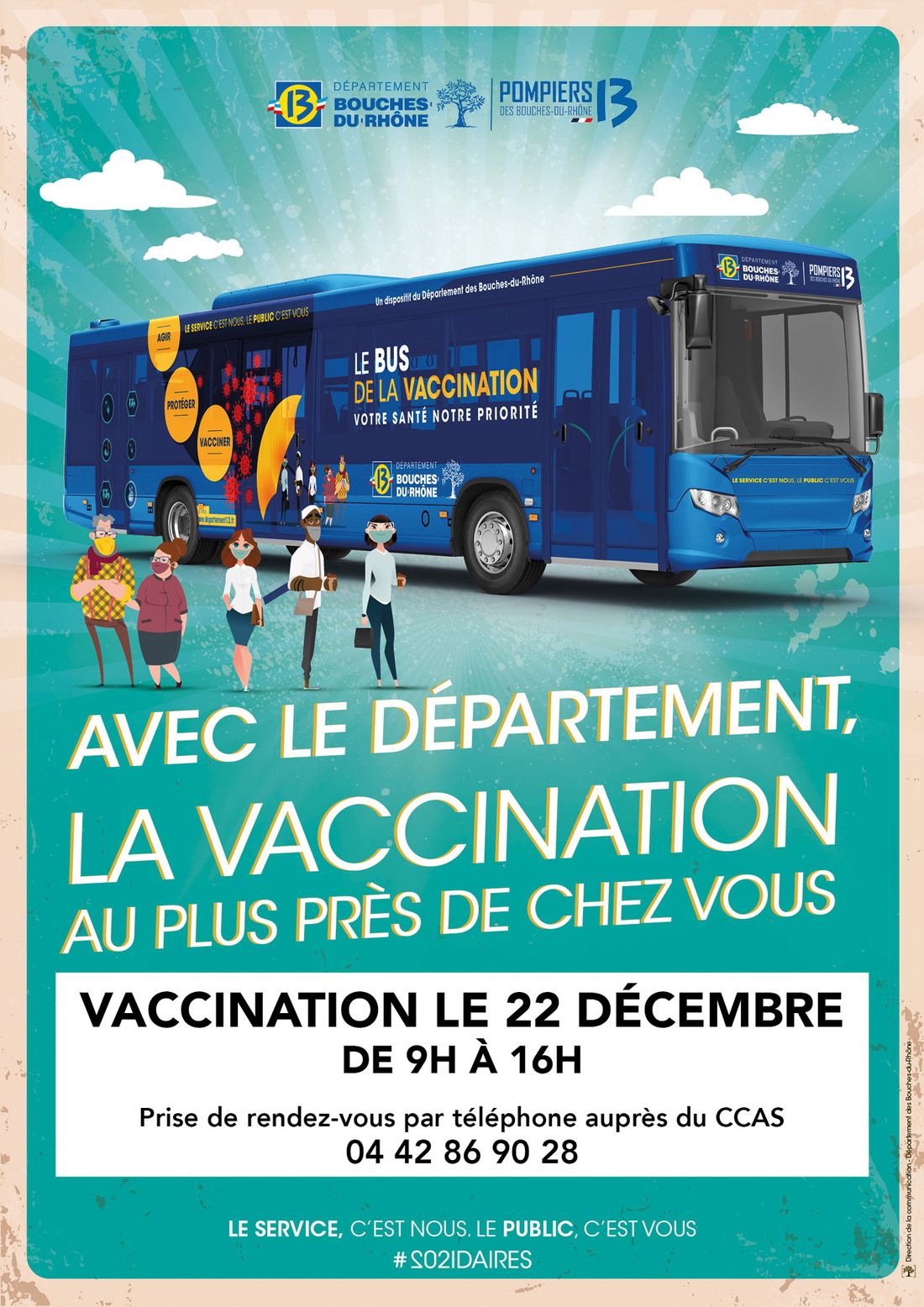 [ SOCIETE / SANTE ]: Le bus de la vaccination à Port Saint Louis du Rhône
