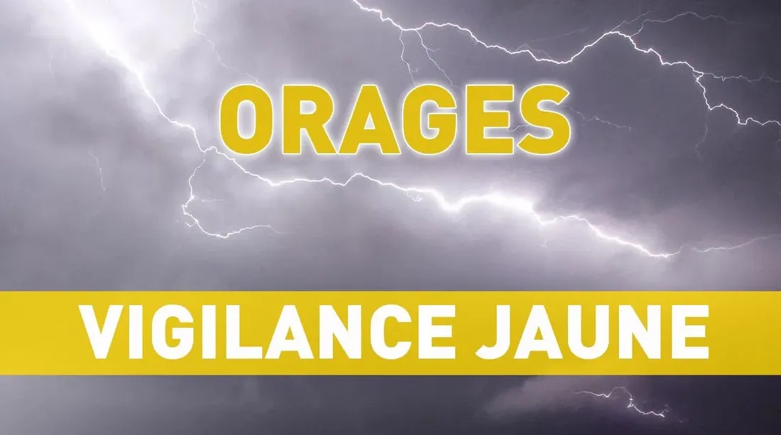 [ CLIMAT ] Gard: Département placé en vigilance jaune aux orages.