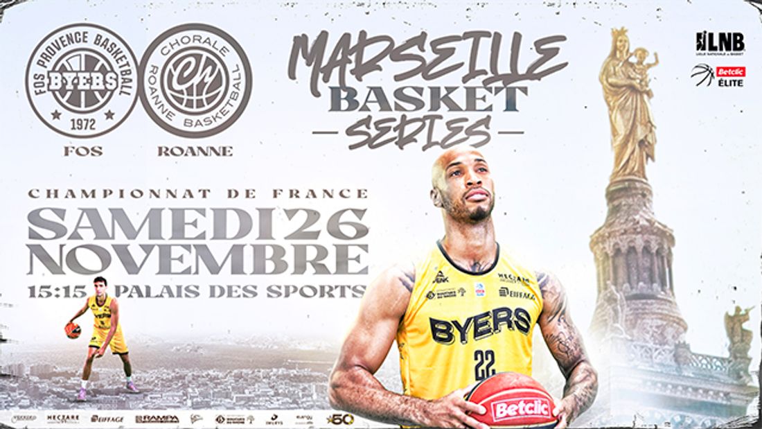 [ SPORT ] Basketball: 1er match des Marseille Basket Series au Palais des Sports ce samedi 