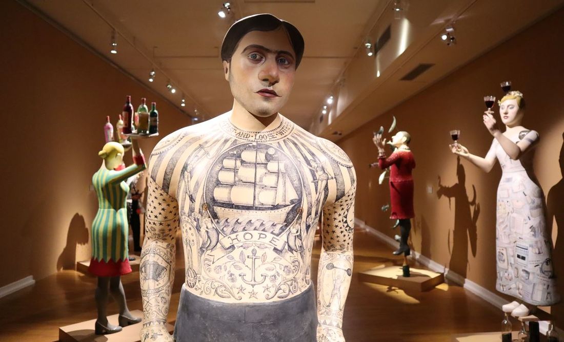 Les sculptures de l’artiste Elisabeth Neumuller / Joscelyn Lapart