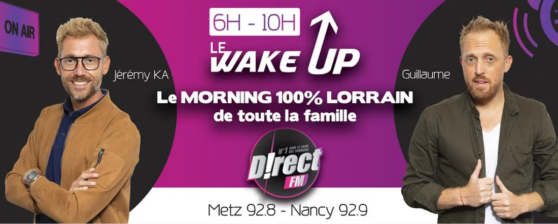 Le Wake Up de D!RECT FM