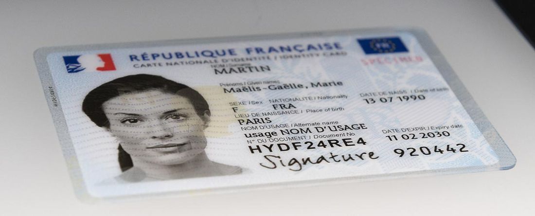 Nouvelle carte d'identité
