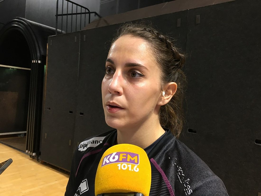 Carmen Campos, joueuse de la JDA Dijon Handball 