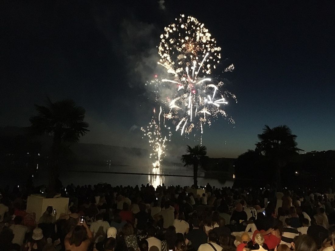 Le feu d'artifice du 14 juillet a bien été tiré ce jeudi soir au lac Kir