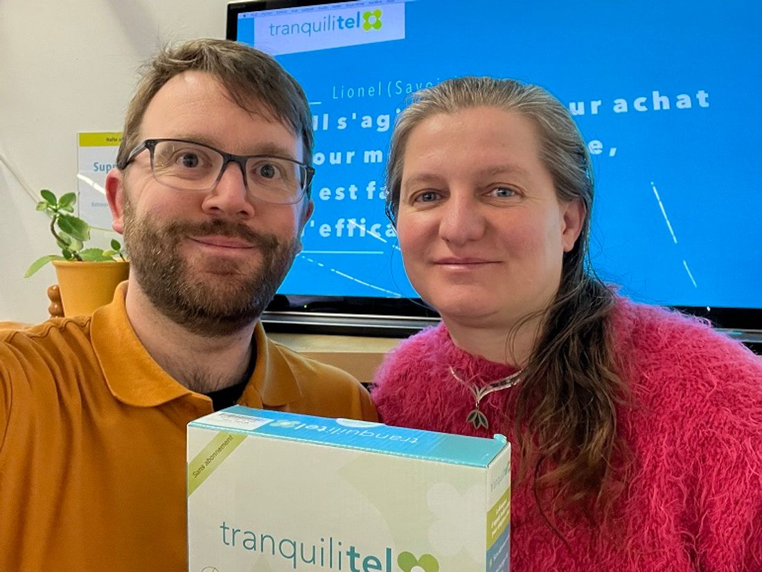 Guillaume Pelèse et Bérénice Sapin ont mis au point le « Tranquilitel »