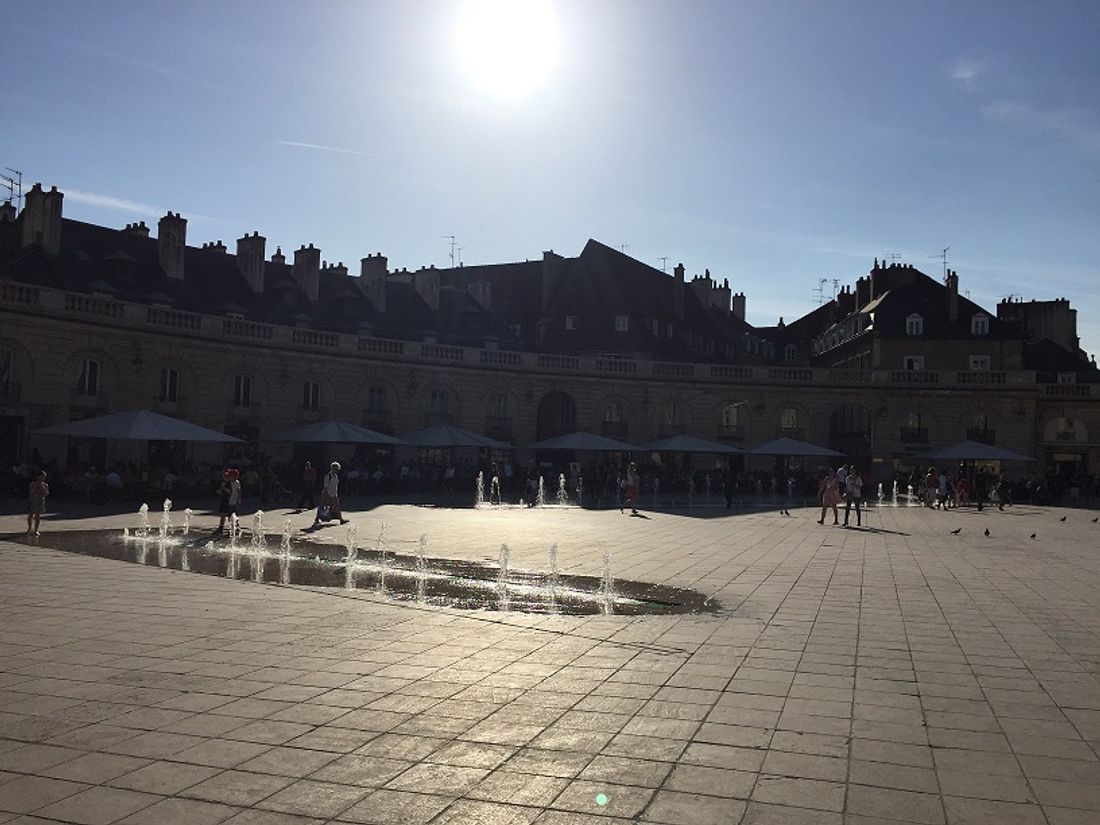 Le temps très printanier aura aussi marqué la semaine à Dijon et en Côte d'Or
