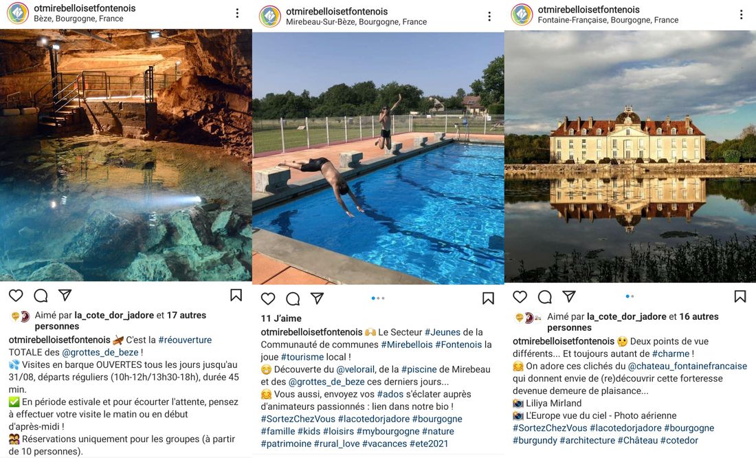 Découvrez les paysages Mirebellois et Fontenois sur Instagram