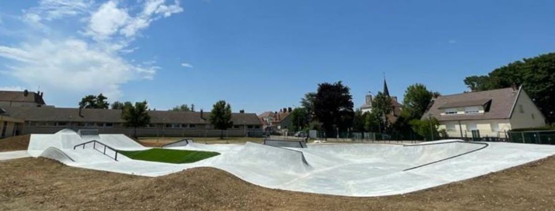 Ce skatepark est inauguré ce samedi 2 juillet 