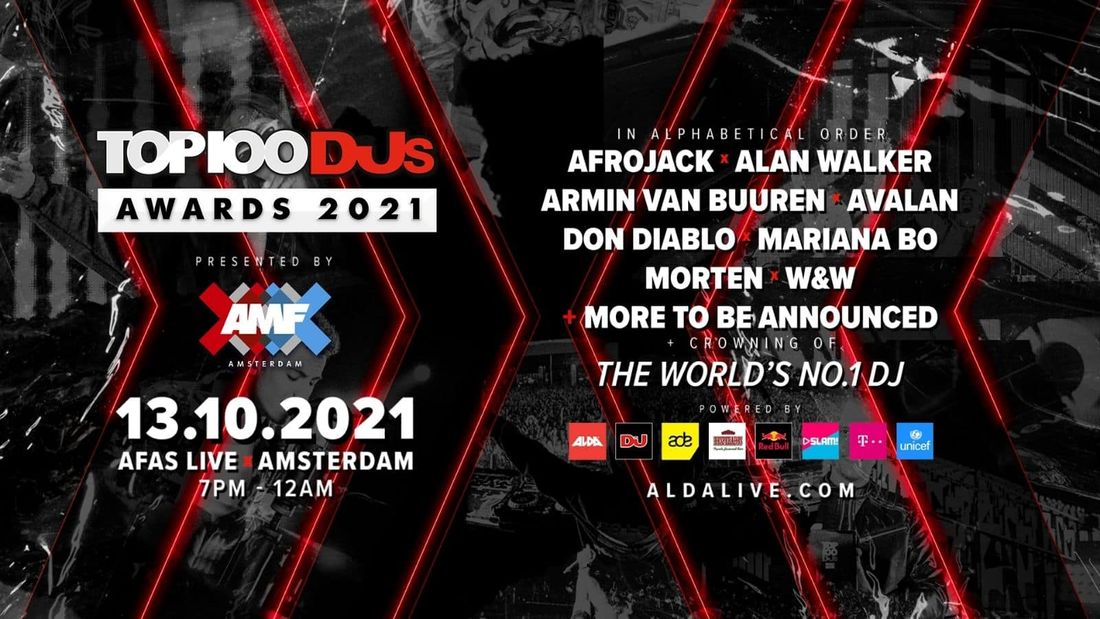 Le Top 100 DJs 2021 révélé le 13 octobre