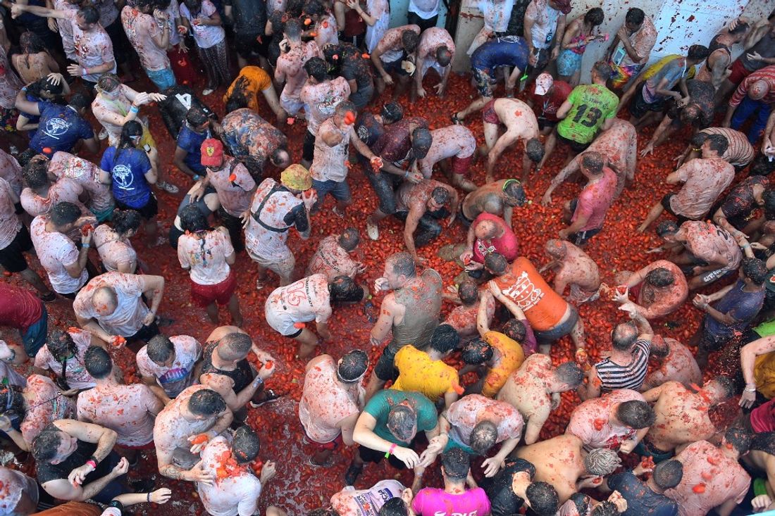 La Tomatina du 31 août 2022.