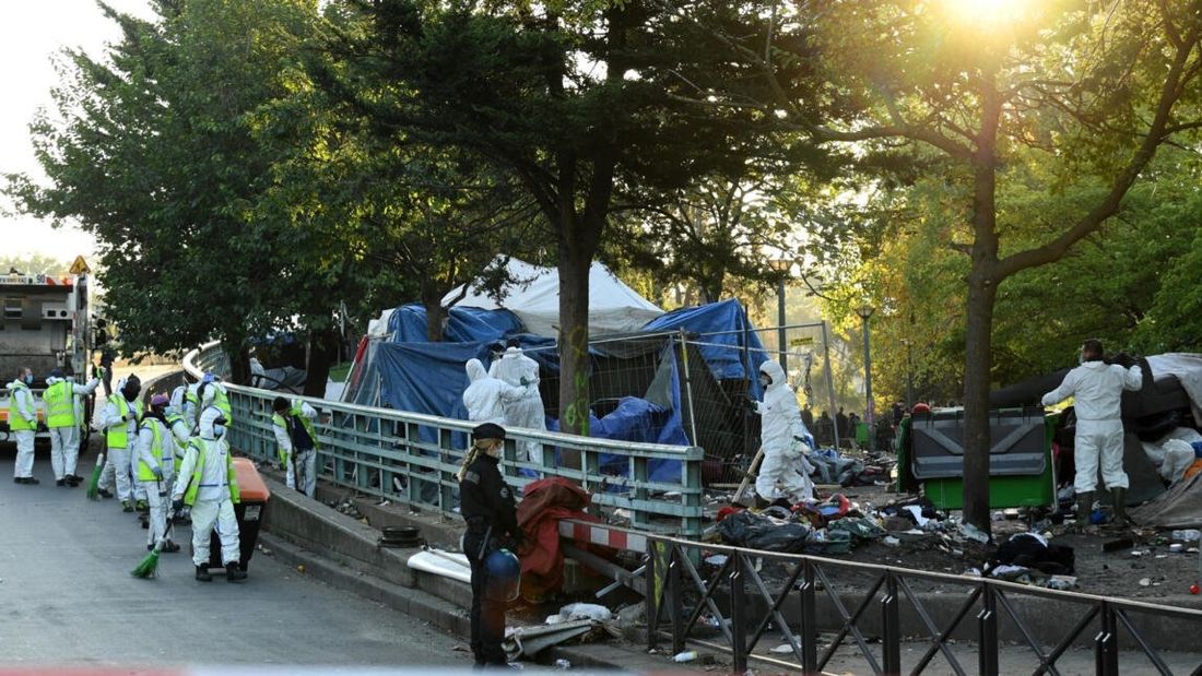 Évacuation des toxicomanes de Forceval : 1 millier de policiers déployés dans Paris 