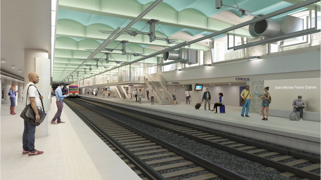 La station Saint-Michel ne sera plus desservie par le RER C jusqu’au 19 décembre