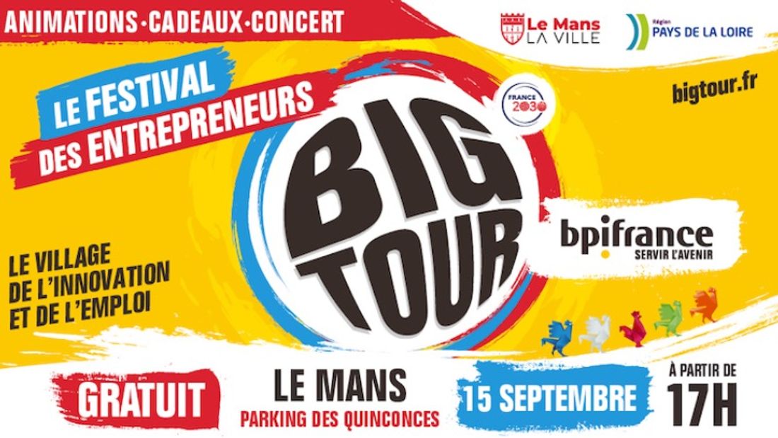 Le BIG Tour de BPI France fait escale au Mans !