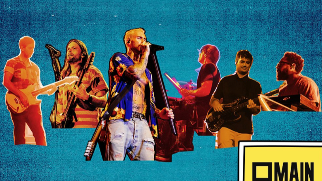 Maroon 5 jouera au Main Square festival d'Harras en 2023.