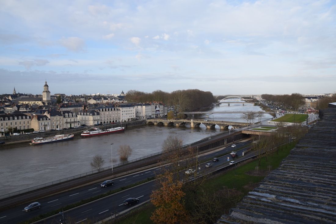 Voies sur berges à Angers