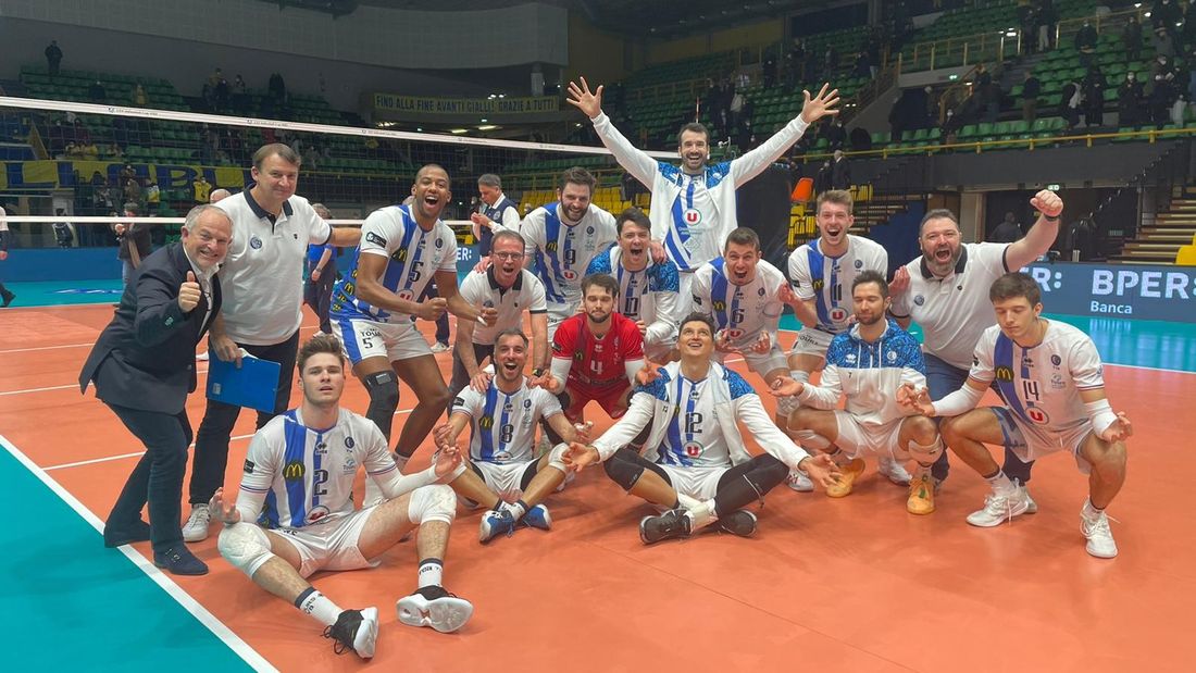Volley-Ball : Tours qualifié pour les quarts de finale de la Coupe d’Europe CEV ! 
