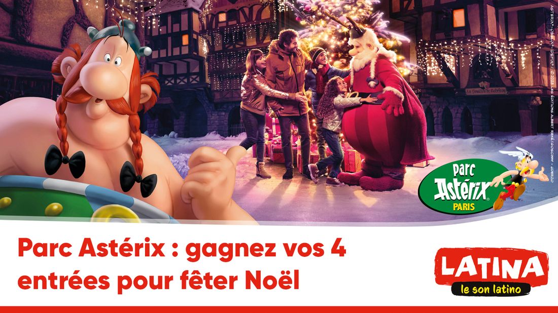 Parc Astérix : gagnez vos 4 entrées pour fêter Noël