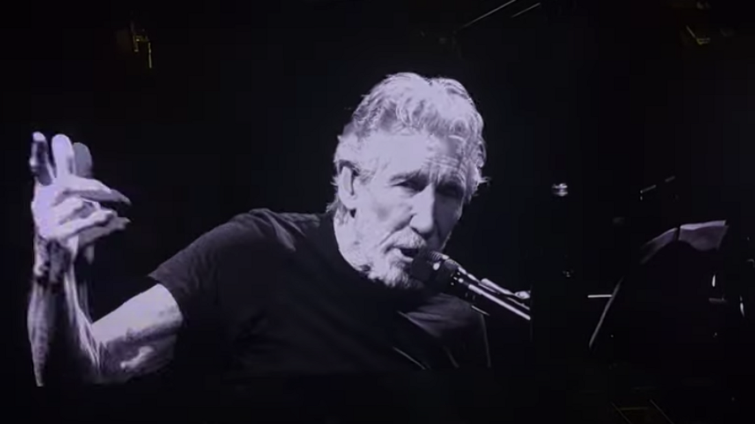 Roger Waters pendant la tournée "This Is Not A Drill" en juillet 2022.