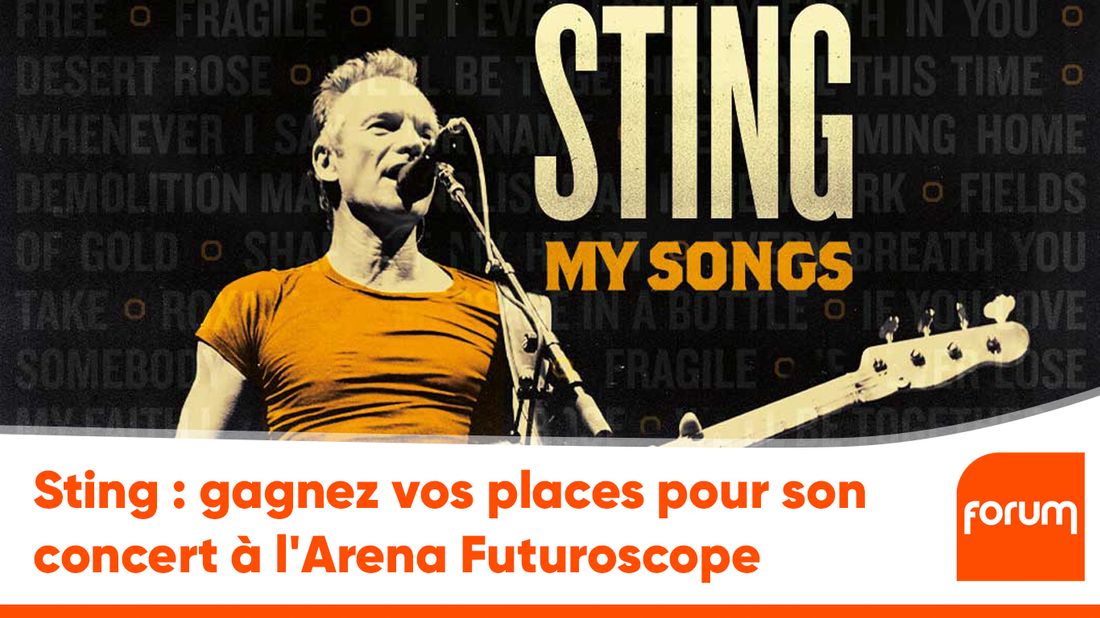 Sting : gagnez vos places pour son concert à l'Arena Futuroscope