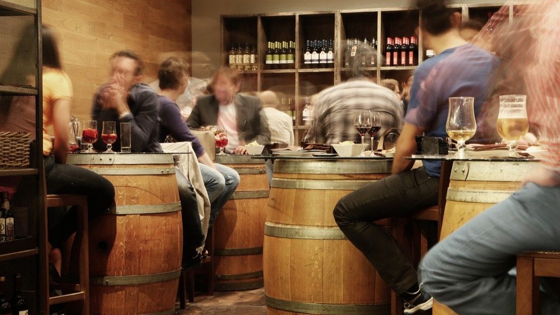 Un bar en Espagne.