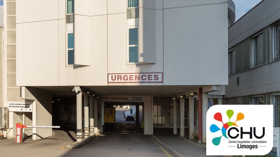 Les urgences de l'hôpital de Limoges.