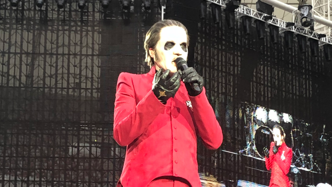 Ghost en concert à Varsovie en 2019.
