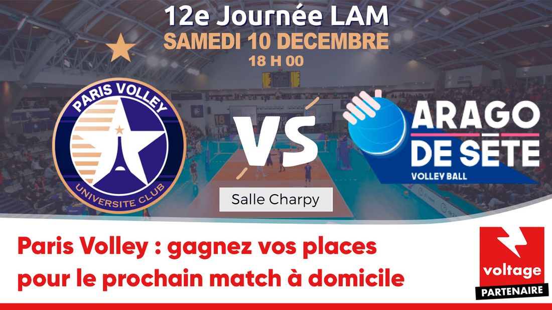 Paris Volley - Sete