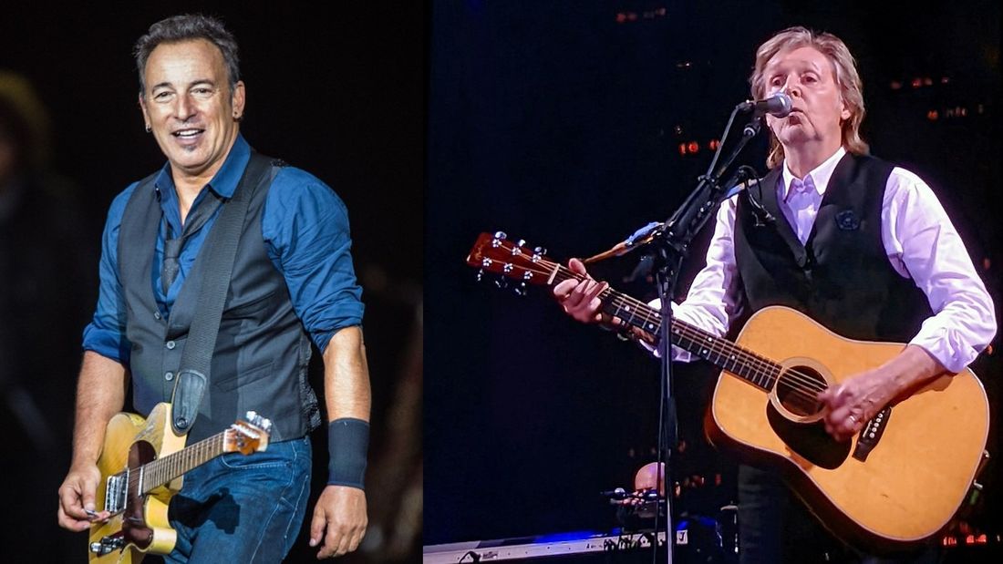 Paul McCartney en duo avec Bruce Springsteen