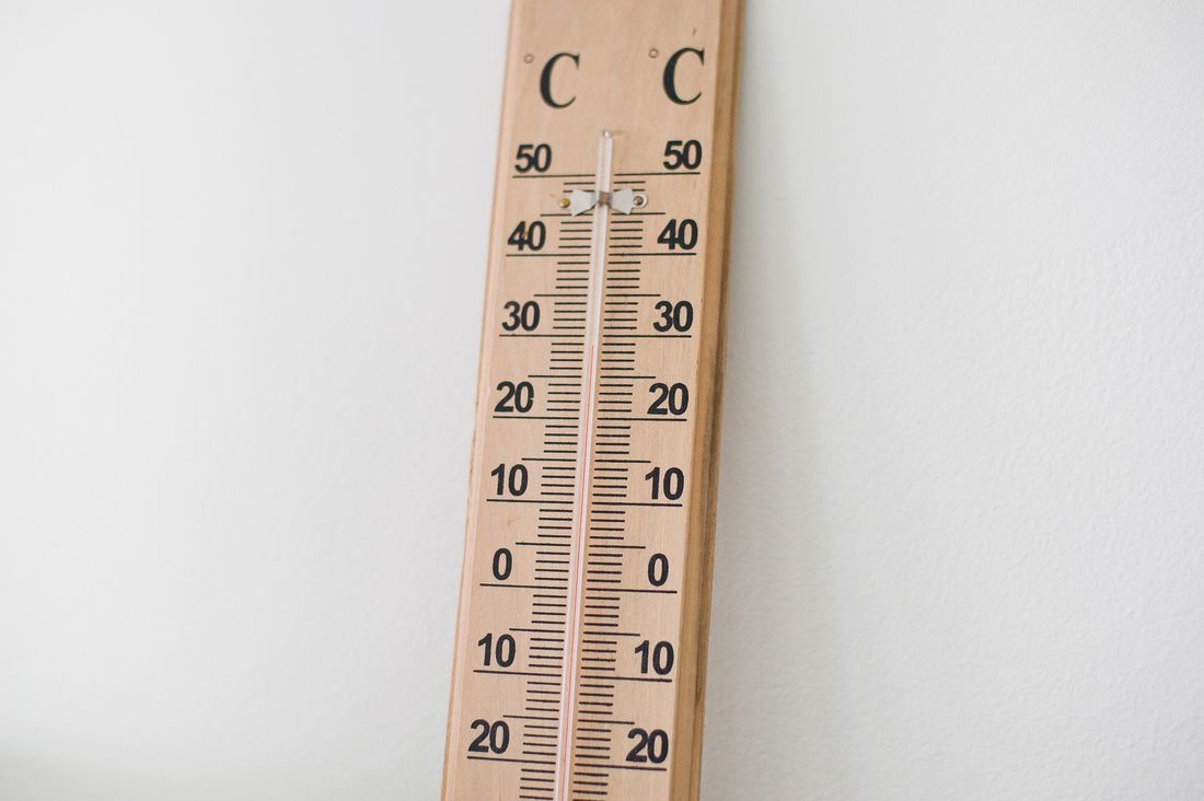Un thermomètre - image d'illustration