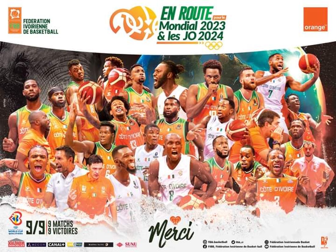 FIBABasketballWorldCup : La Côte d’Ivoire, 1er Pays Africain Qualifié