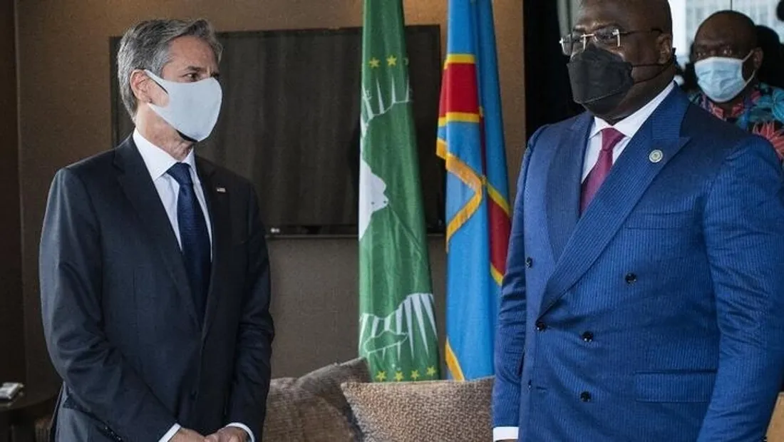 RDC : Antony Blinken est arrivé à Kinshasa