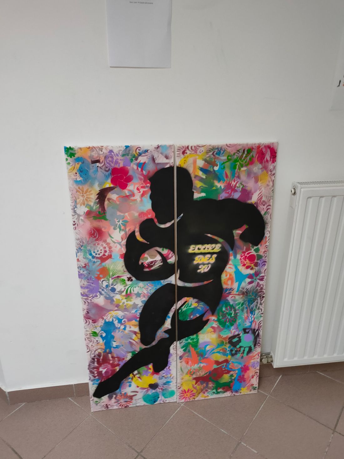 A great rugby player made by the students of the XV school
