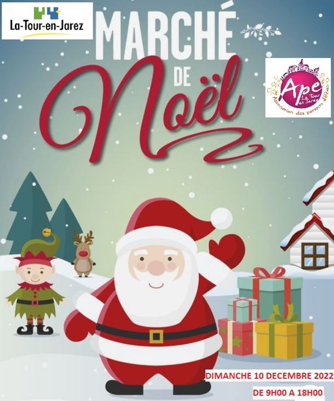 1er Marché de Noel à La Tour-en-Jarez