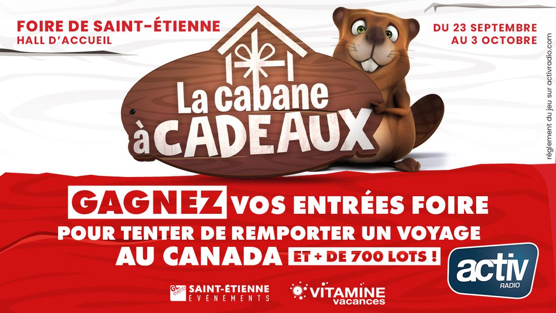 Foire Saint-Etienne Cabane à cadeaux