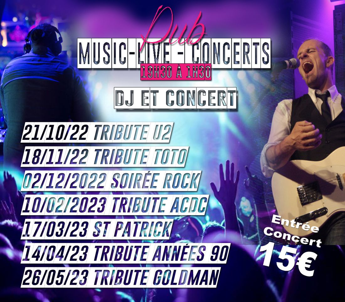 Concert Music Live à L'Elégance Cabaret à Renaison