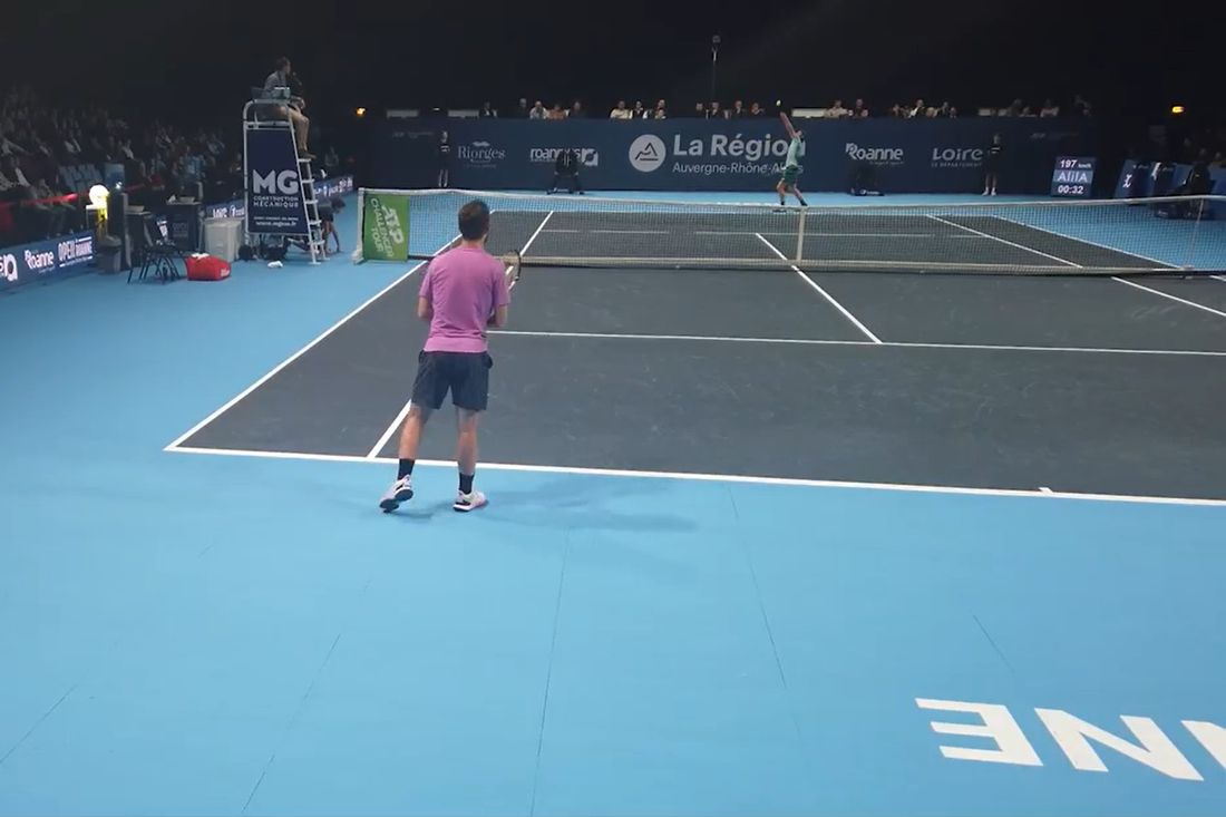 Tennis : Hugo Grenier en demies à Roanne