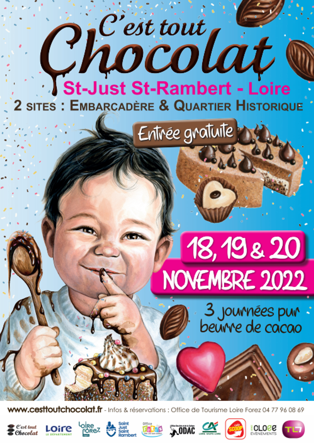"C'est tout chocolat" à St-Just-St-Rambert