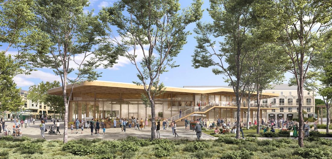 La Halle Gourmande.