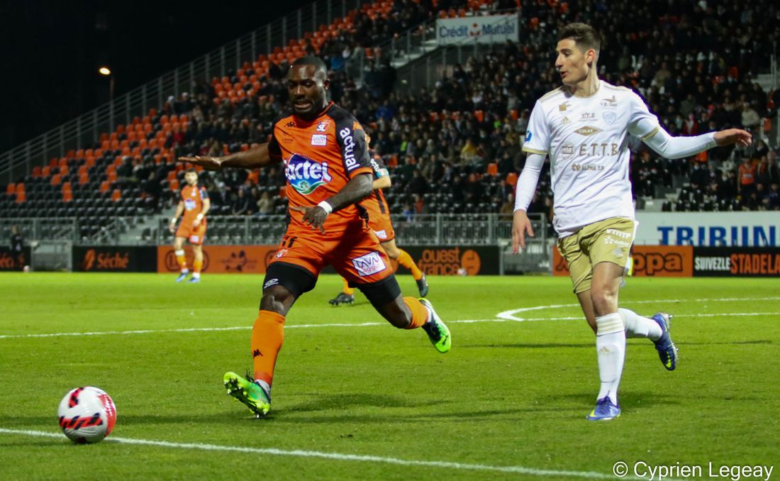 Kader Nchobi s'est offert un doublé face à Créteil.