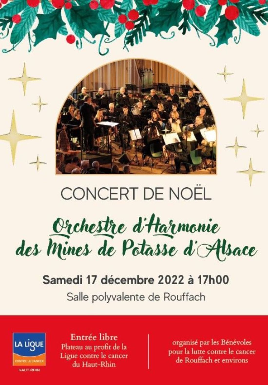Concert de Noel Harmonie des Mines de potasse d'Alsace