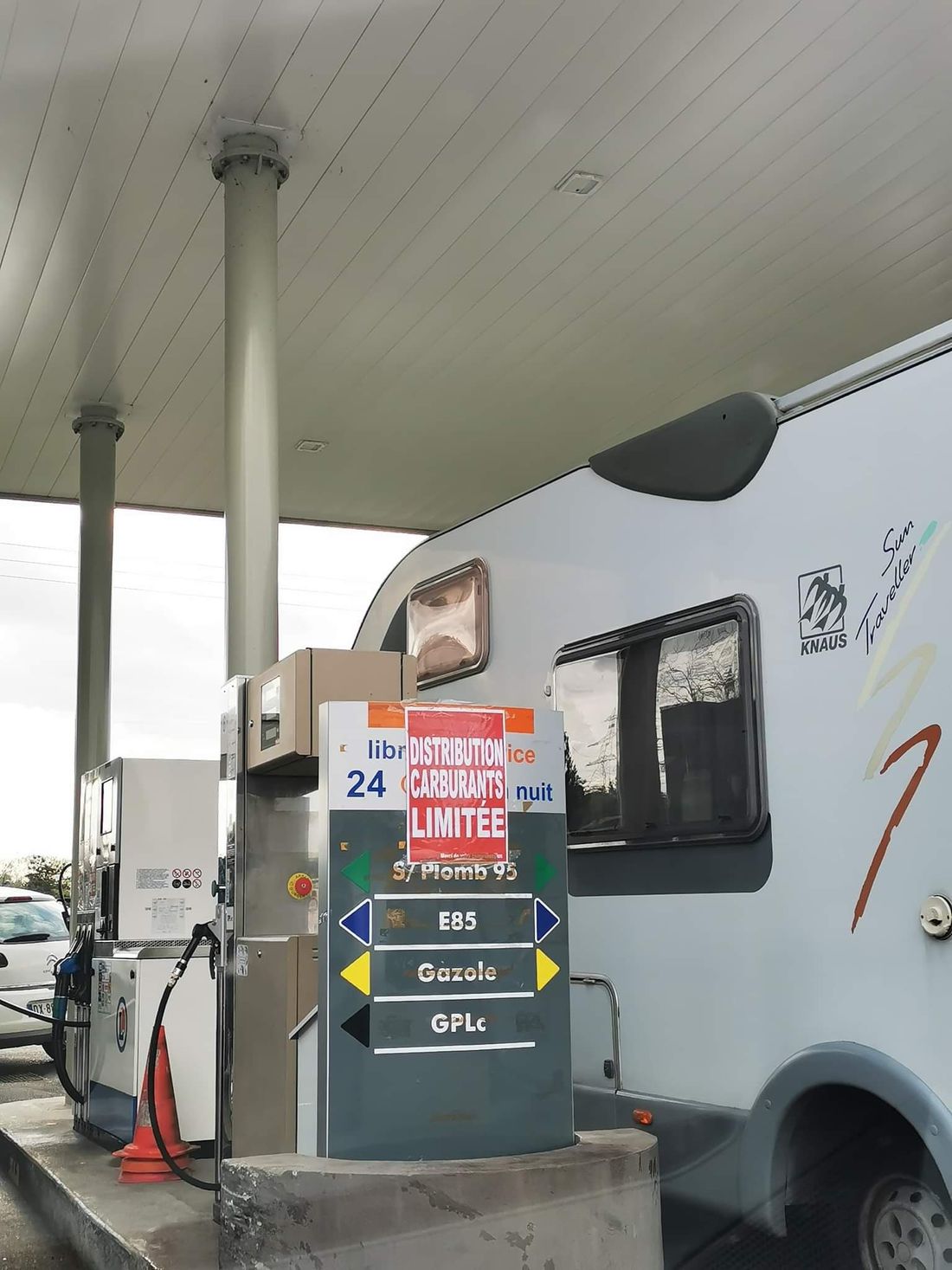 La distribution de carburant est perturbée dans de nombreuses stations-service alsaciennes