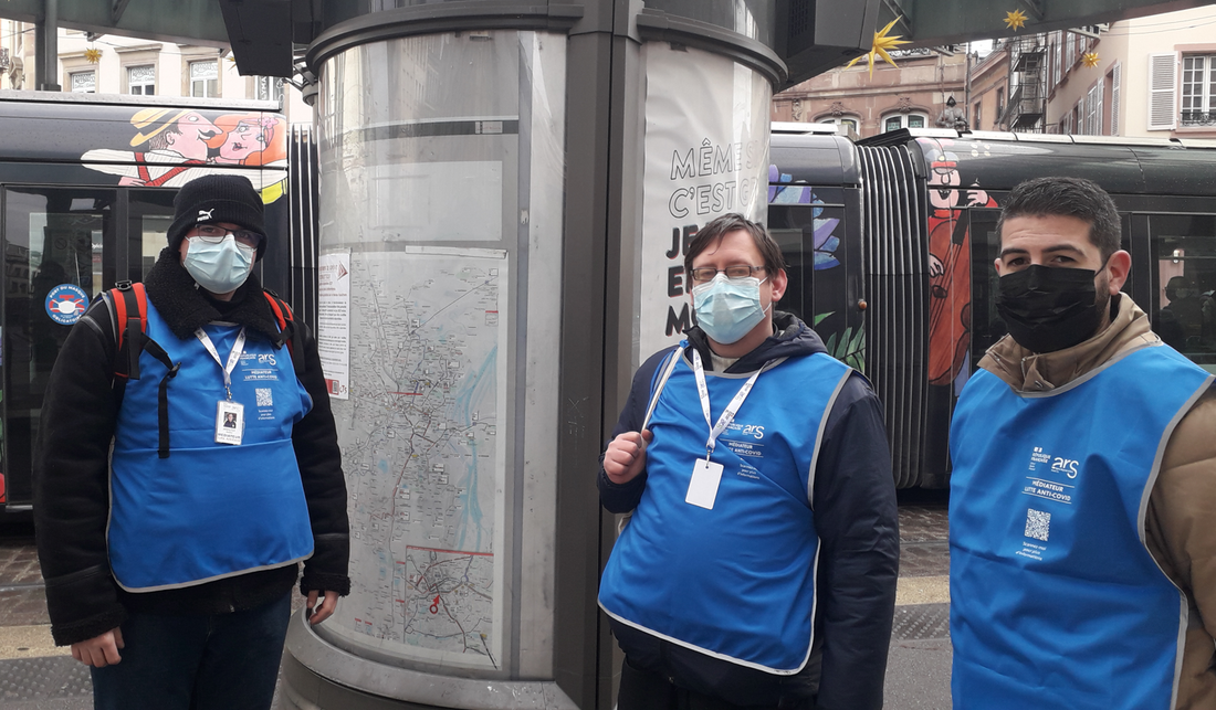 Des médiateurs de l'ARS interviennent dans les bus et trams de Strasbourg