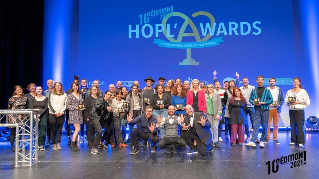 La cérémonie des Hopl'awards 2021 s'est déroulée à la CIté de la Danse à Strasbourg