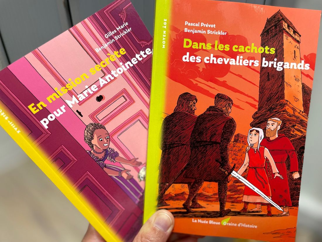 La collection "Graine d'Histoire" est bien adaptée à nos enfants