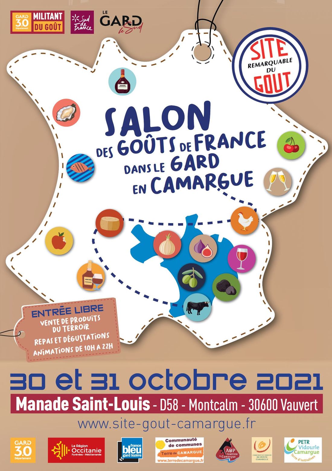Salon des gouts Camargue